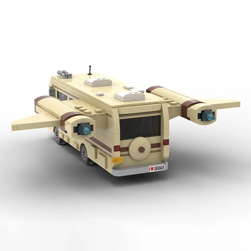 886 قطعة MOC كرات الفضاء النسر 5 نموذج اللبنات ألعاب البناء تجميع هدية الكريسماس فكرة إبداعية التعليم الطوب الاطفال #3