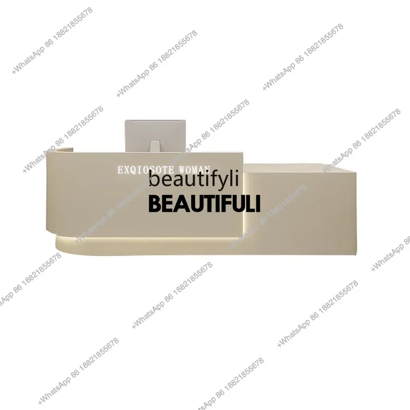 new Smart Clothing Store Cashier Manicure Skin Management Beauty Salon Bar Company Reception Desk ss 8617