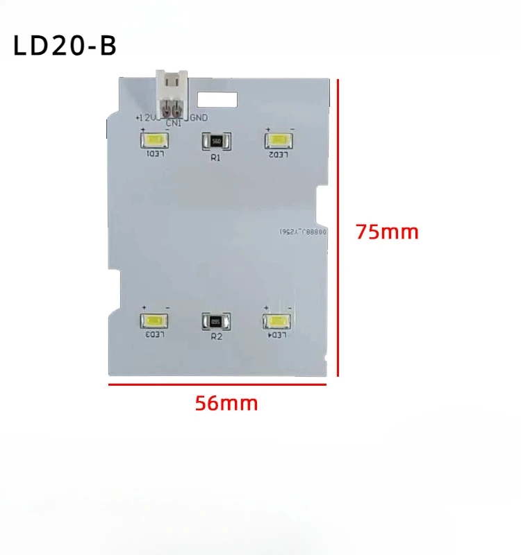 502410010018 LED light board for Midea refrigerator 5645WKM/563/640W/639W/629W635 series