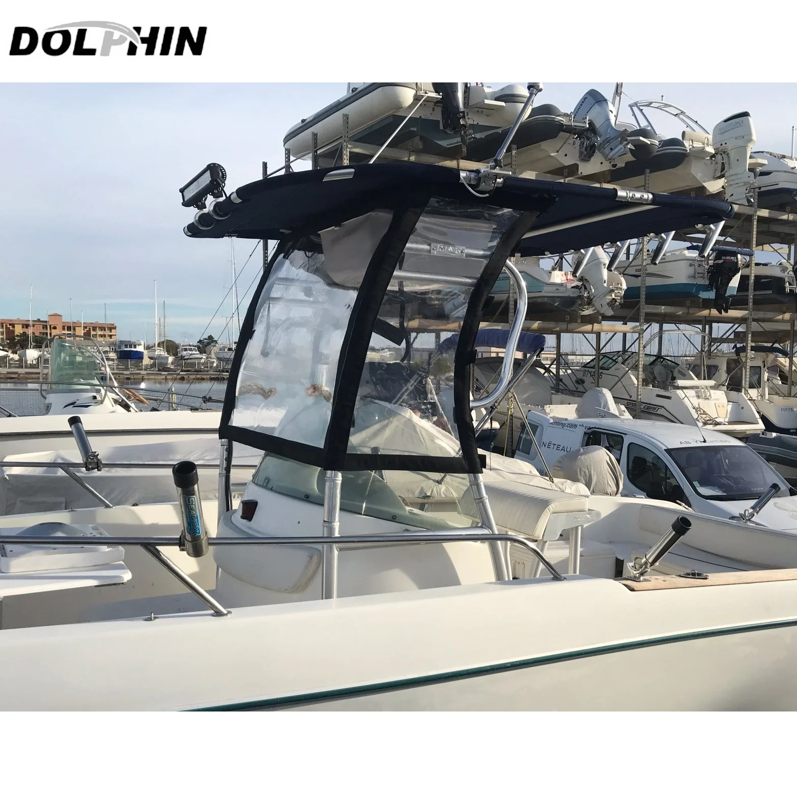 Dolphin T Top Marine Grade Boat Enclosure Fit Dolphin Pro2 t Top