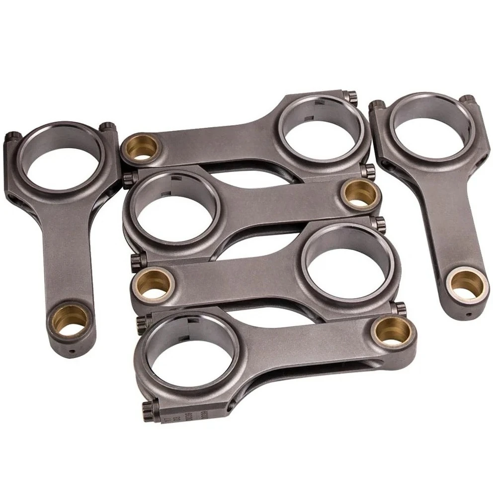 Forged 4340 Connecting Rods for Audi B5 S4 quattro A4 A6 V6 Engines 2.6L, 2.7 T 30V, 2.8L 12V TUV Conrod