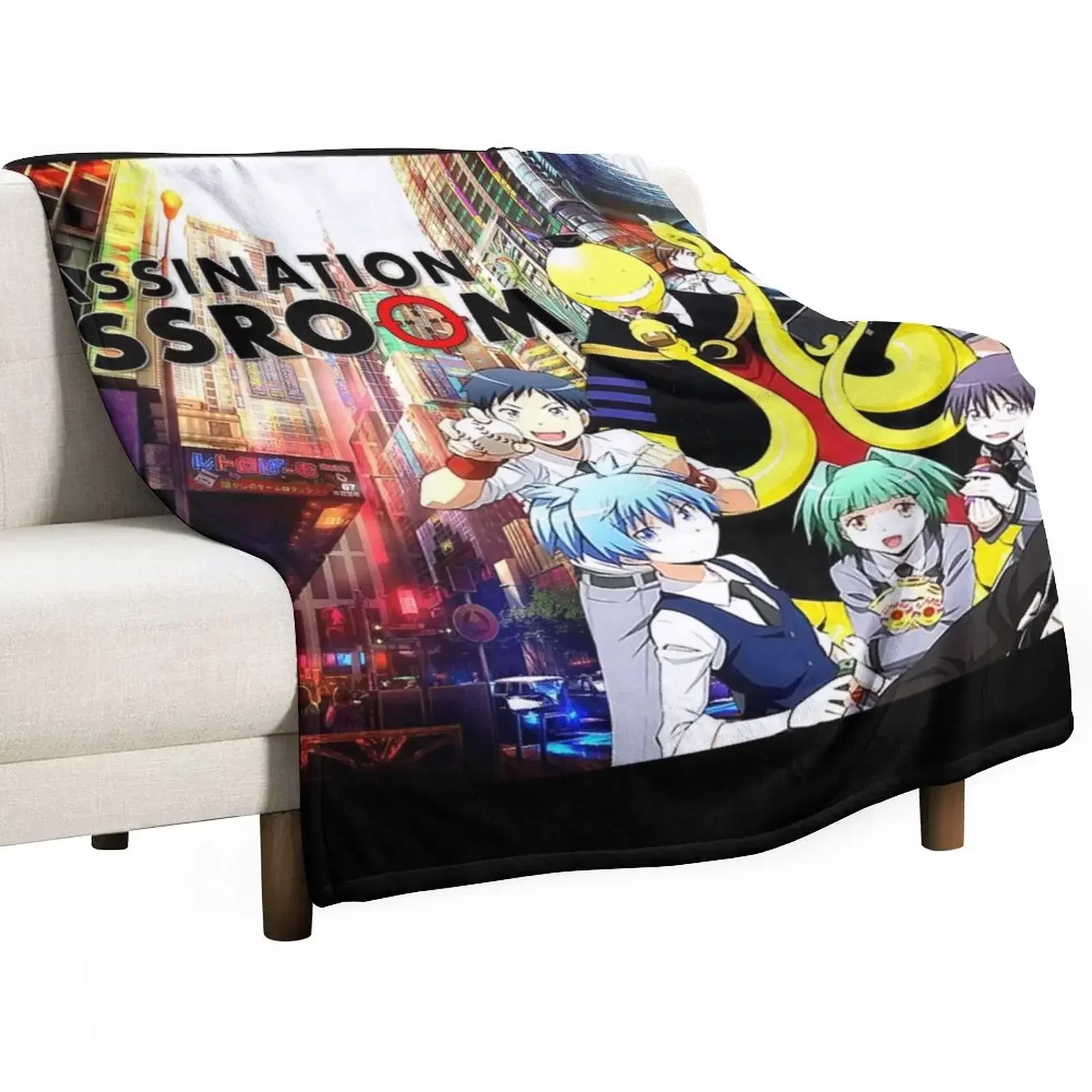 Assasination Classroom Throw Blanket Polar Luxury St mantas suaves y bonitas