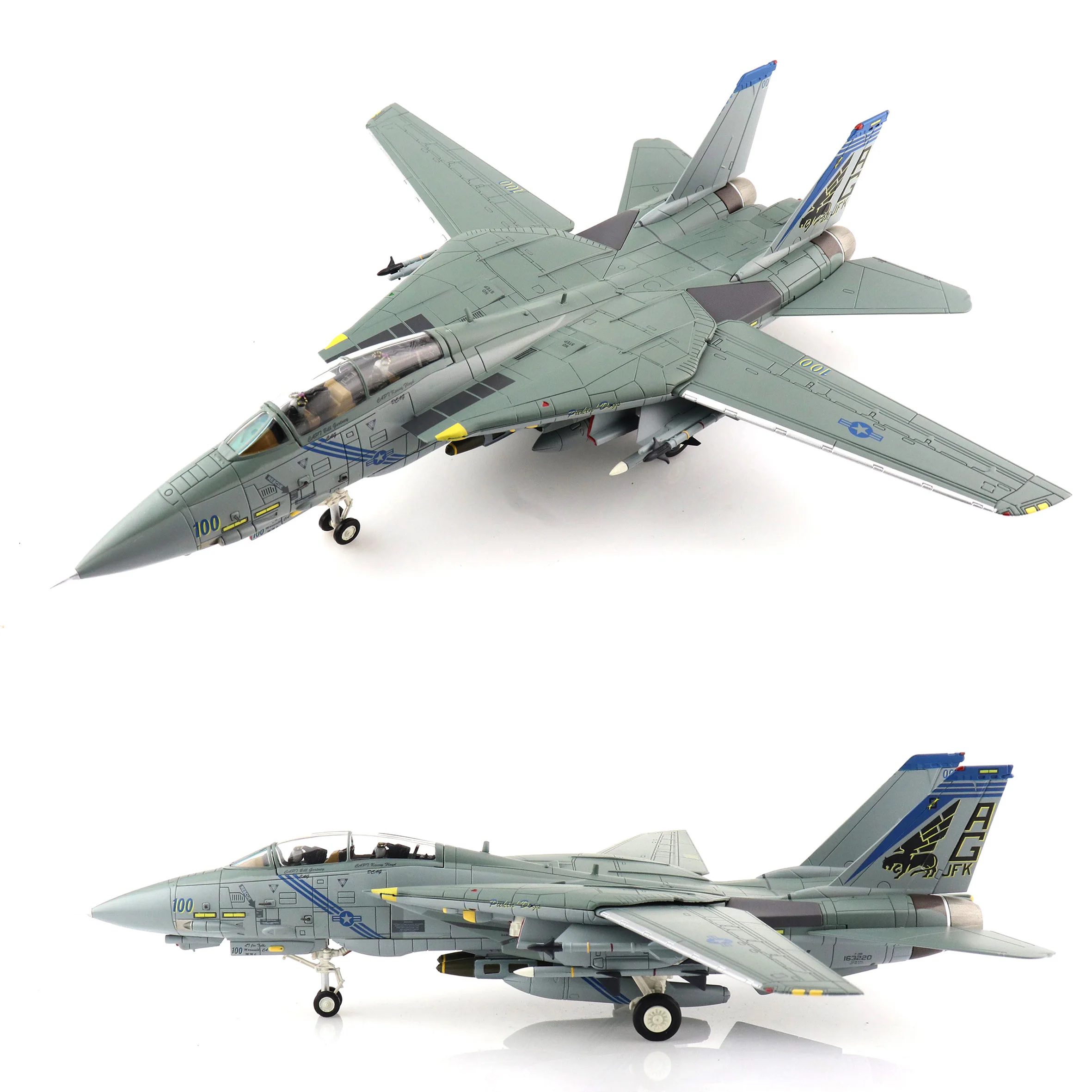 1/72 HA5243 F-14B Tomcat Fighter Model 