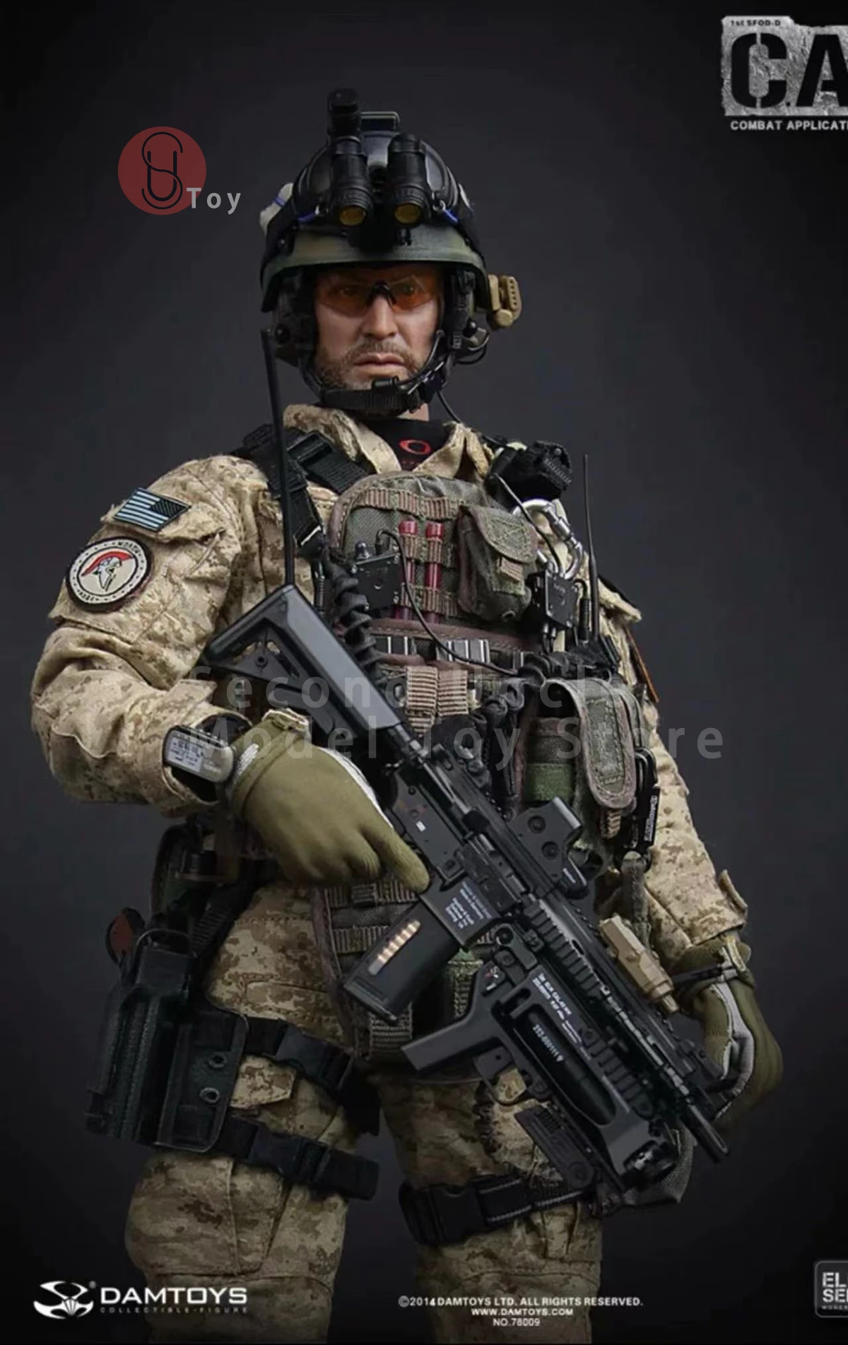 

DAMTOYS DAM 78009 1/6 US Delta Special Forces Male Soldier Action figure Doll Full Set Collectible Toy