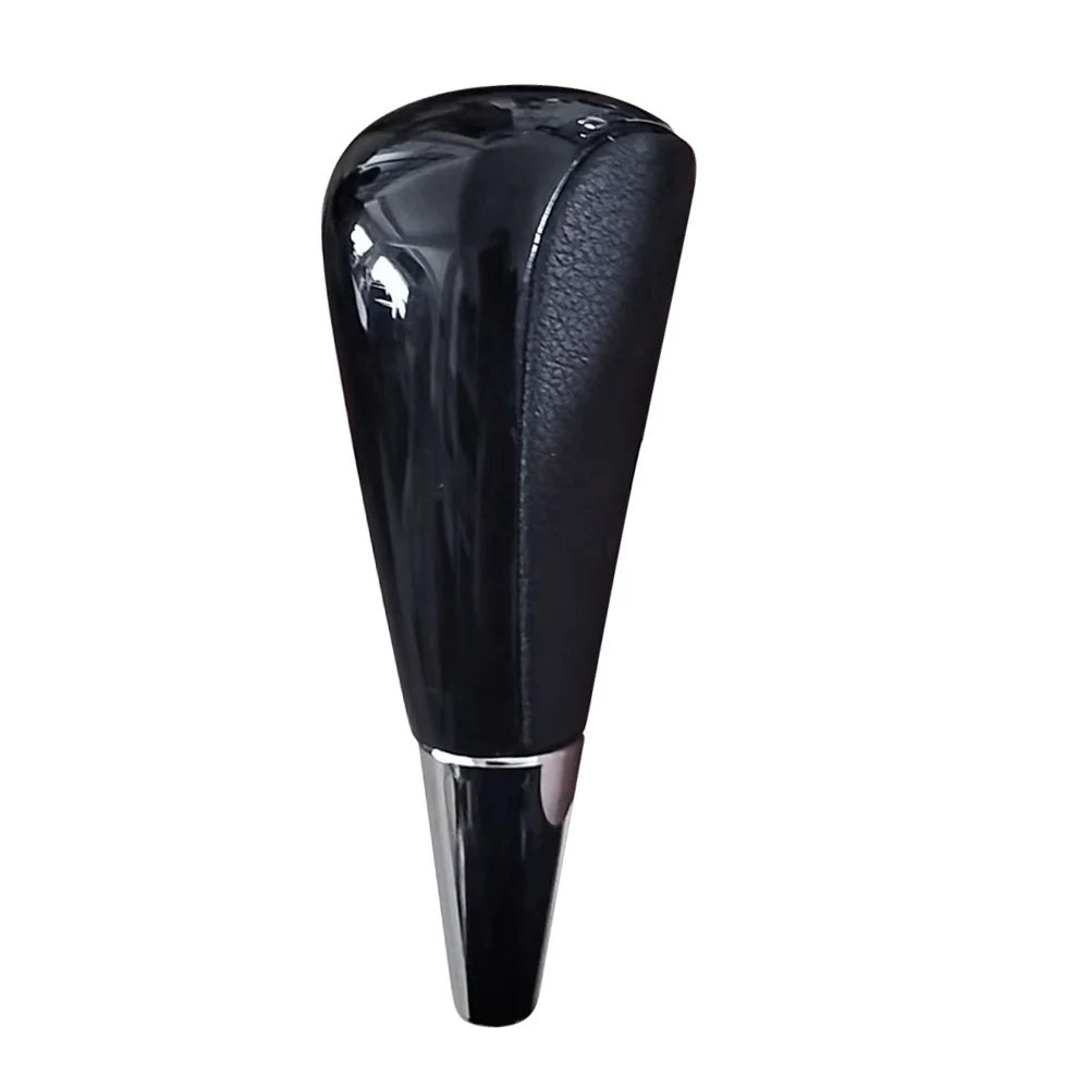 

Car Shift Accessory Gear Lever Knob Interior Upgrade ABS Leather Quick Install Replacement Installation Wear Resistant