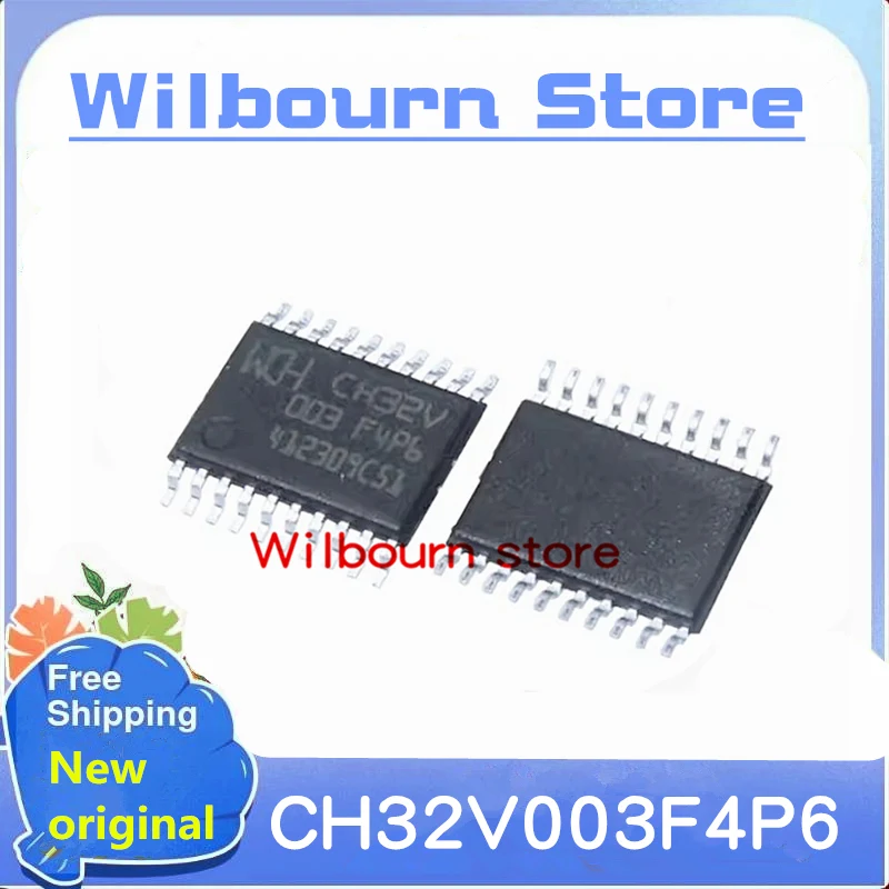 10PCS~100PCS/LOT CH32V003F4P6 CH32V 003F4P6 TSSOP20 Mxsyuan New original