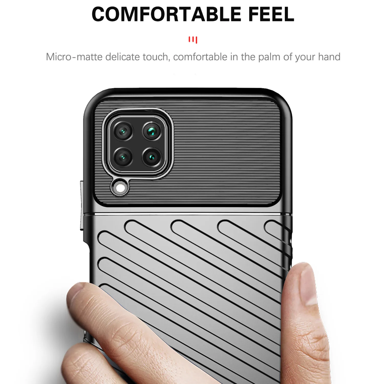 Luxury Shockproof Case for Huawei p40 lite P40 P30pro nova 6se 7i P smart 2021 Thunder Phone Cover For P40 lite E nova6 se P30 view 4