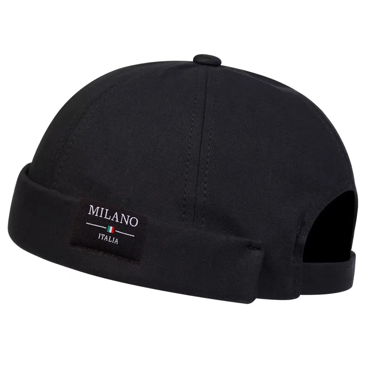 Men MILANO ITALIA Sewing Label Landlord Caps Spring and Autumn Adjustable Melon Skin Hats Literary Hip Hop Hat Painter Cap