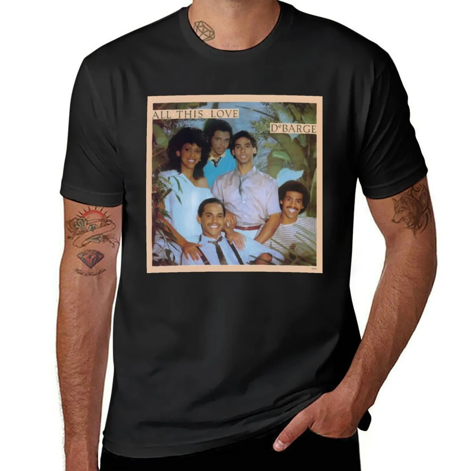 

DeBarges Funny All-This-Love T-Shirt hippie clothes graphics aesthetic clothes Aesthetic clothing T-shirts for men cotton