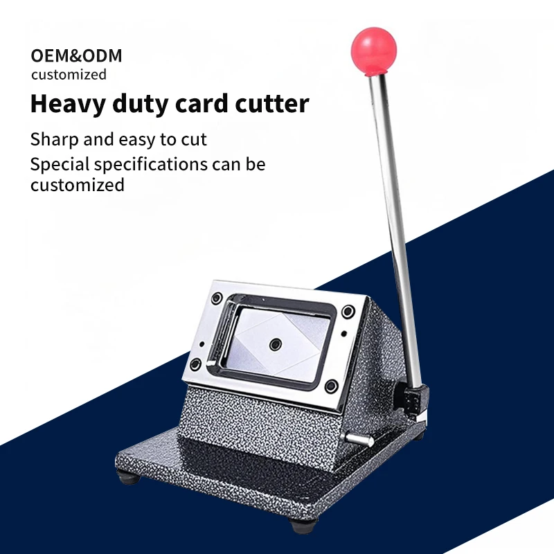 86x54mm Manual Die-Cutting Machine for Business Cards Used to Cut Paper and PVC Paper Trimmer