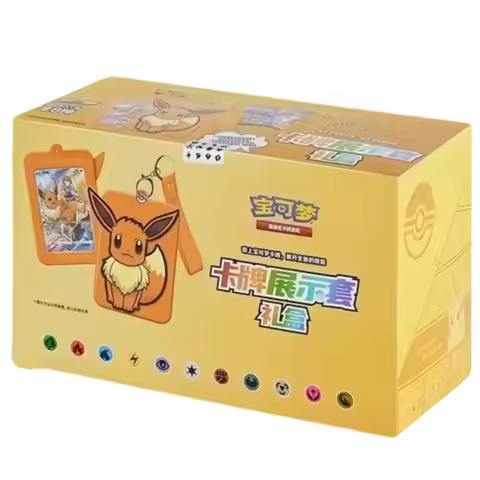 Original Hot Selling Pokemon Trading Ptcg Card Game Simplified Chinese 8.0 Gengar Cards Exhibition Combination Suit Ar Card Gift