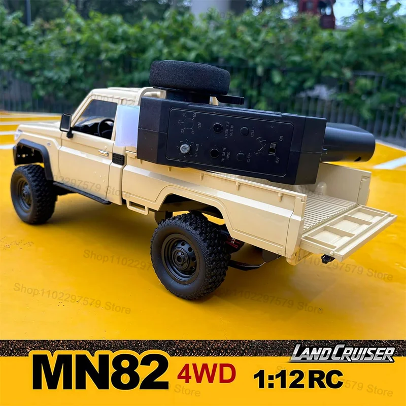 MN82 1:12 RC Offroad Pickup Truck 2.4G 4WD RTR 280 Motor Proportional Remote Control Crawler Waterproof Toy For Boy Holiday Gift