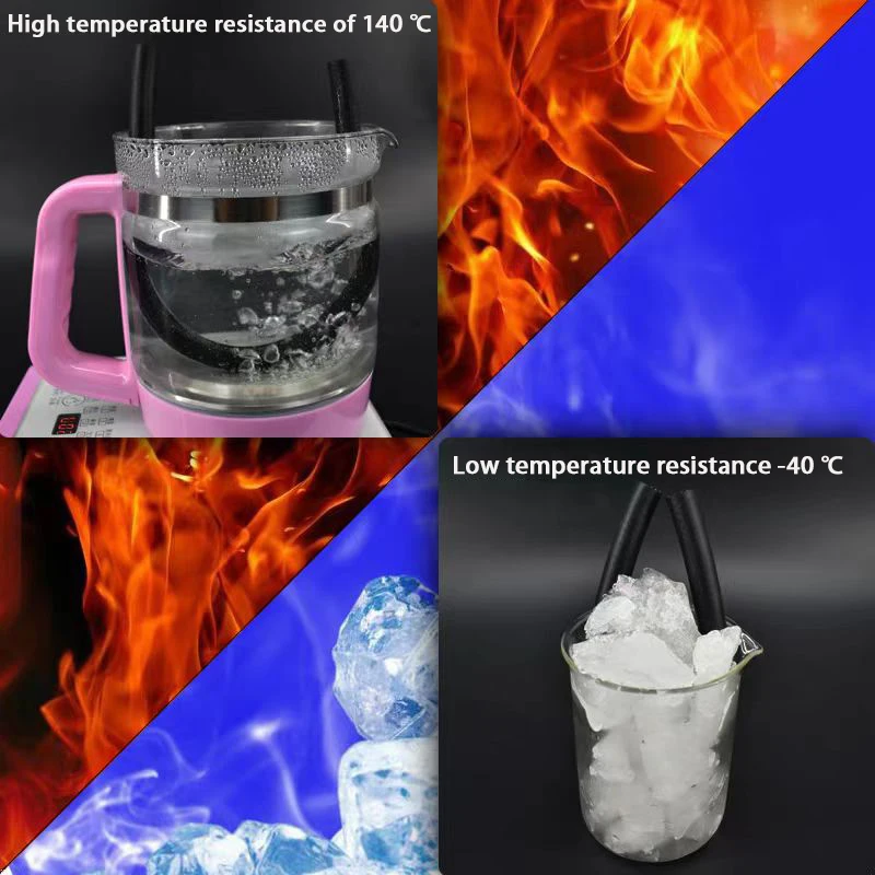 Tubo de combustível de alta pressão para motor diesel, 1m-10m id4 ~ 25mm, resistente a altas temperaturas, entrega de combustível, mangueira de borracha