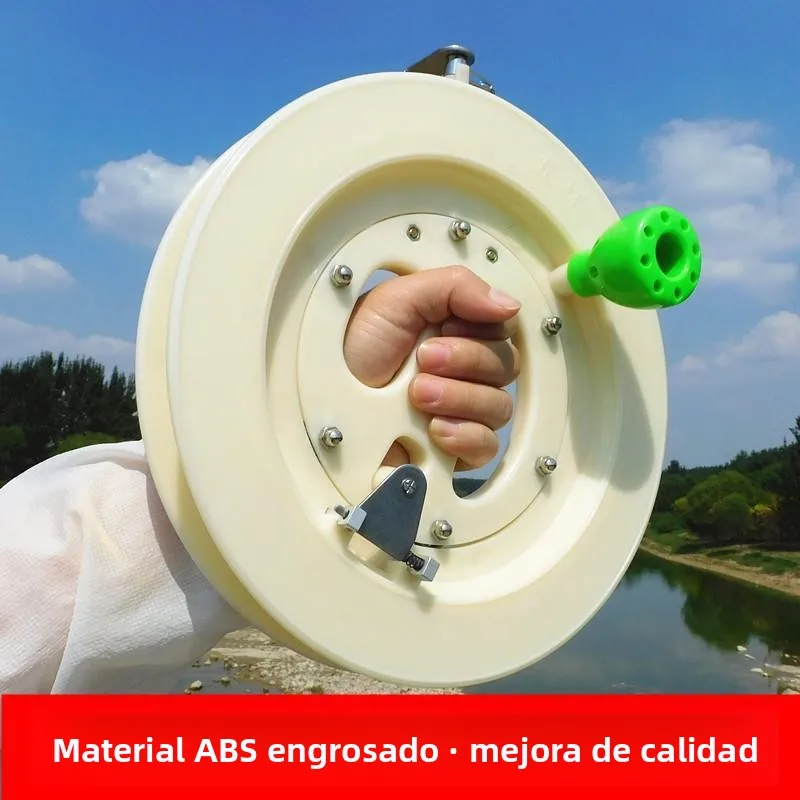 Carrete profesional para línea de cometa con rueda universal, rueda para competición de viento, rueda giratoria profesional, ...