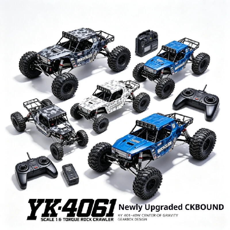 Rc Rock Crawler - Carro de Controle Remoto RC 1:6