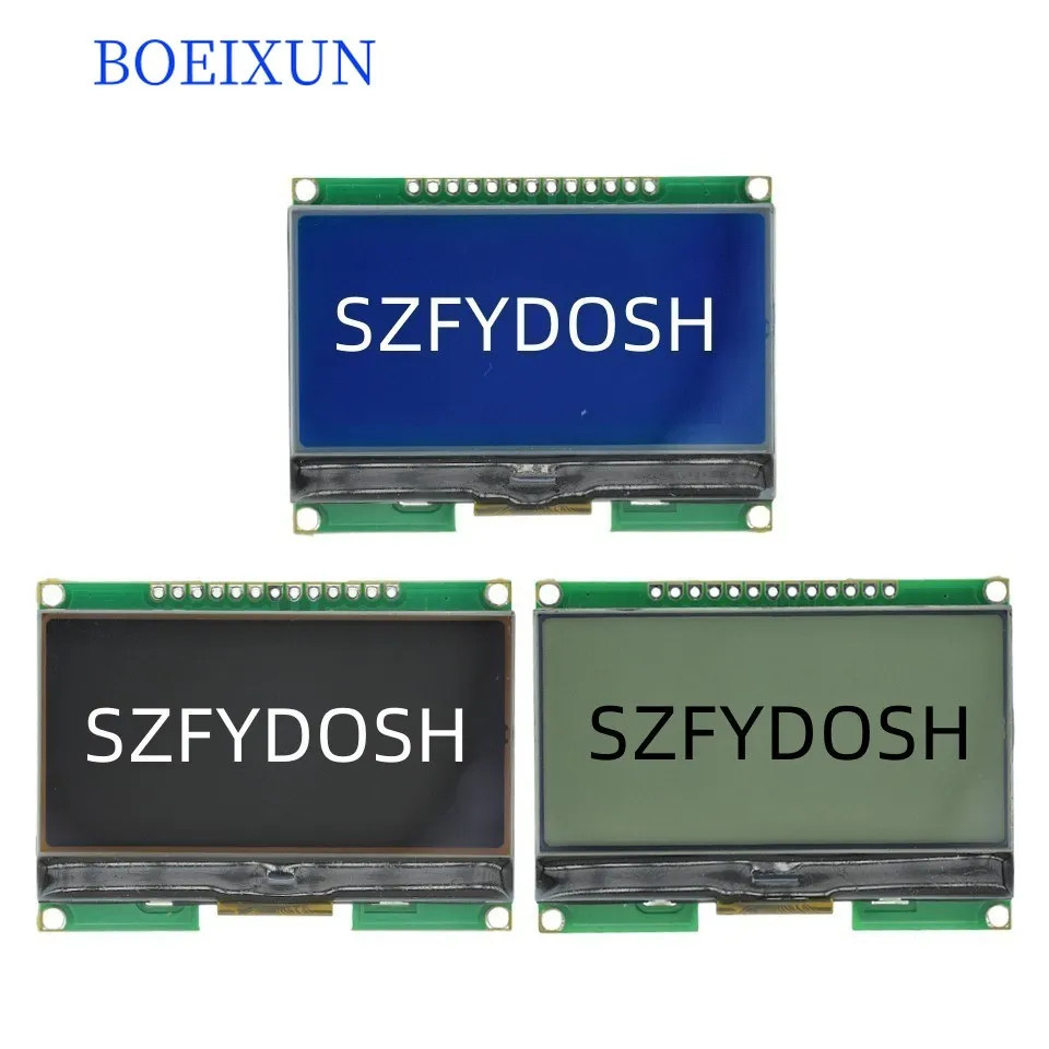 

Lcd12864 12864-06D 12864 ЖК-модуль COG с китайским шрифтом, матричный экран, интерфейс SPI для aduino stm raspberry pi