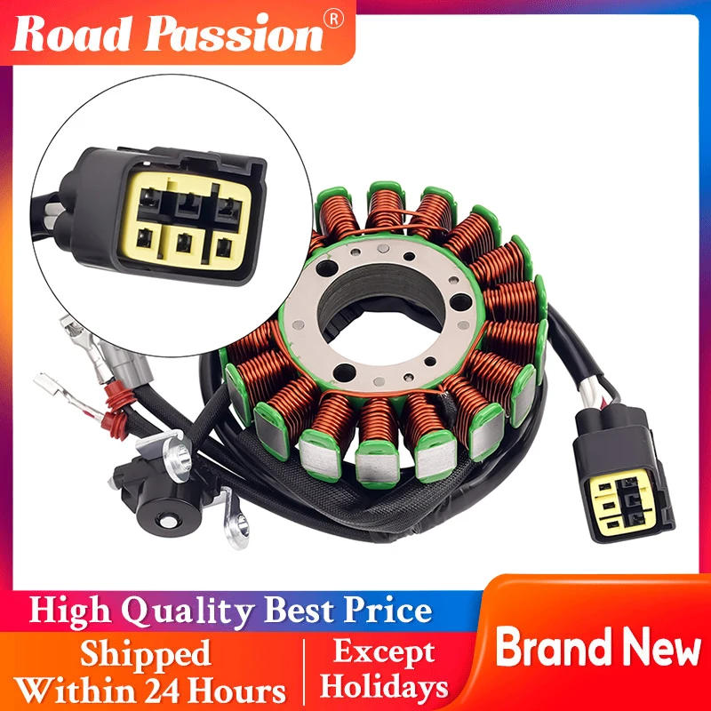 

Road Passion Motorcycle Generator Stator Coil For Yamaha WR250R WR 250 R 2007-2015 WR250X WR 250 X 2007-2012 2014 3D7-81410-00