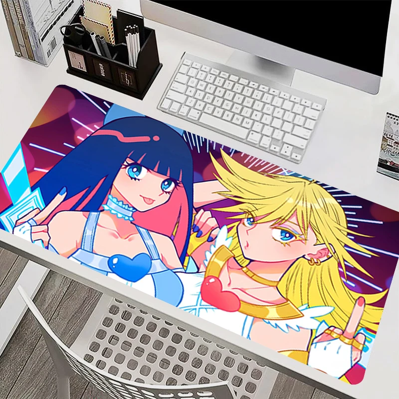 Mouse Pads Panty Stocking with Garterbelt Anime Mousepad Designed specifically XXL Gaming Keyboard Mat kawaii Computer Mouse Mat
