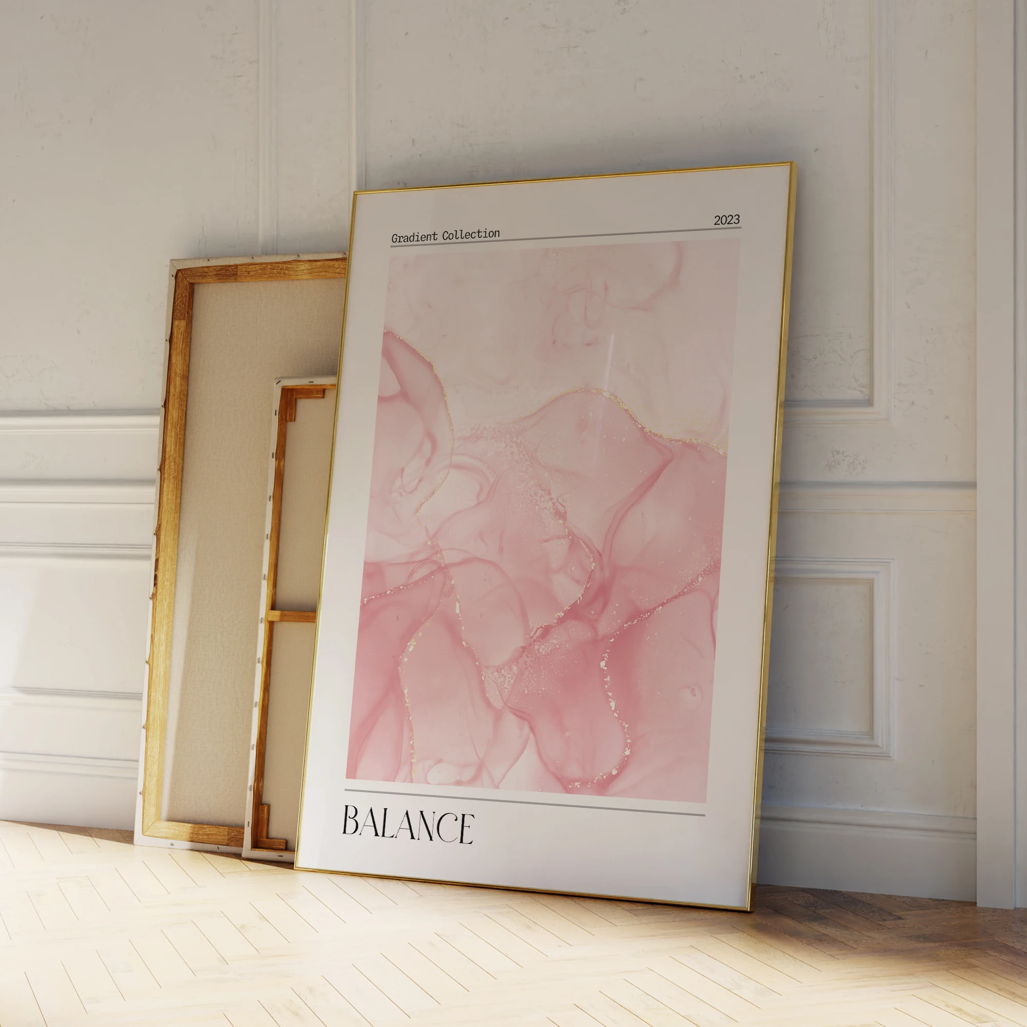 Moderne abstrakte schöne Halo allmähliche Veränderung rosa Wand Kunstdrucke Leinwand Malerei Poster Bild für Wohnzimmer Home Decor