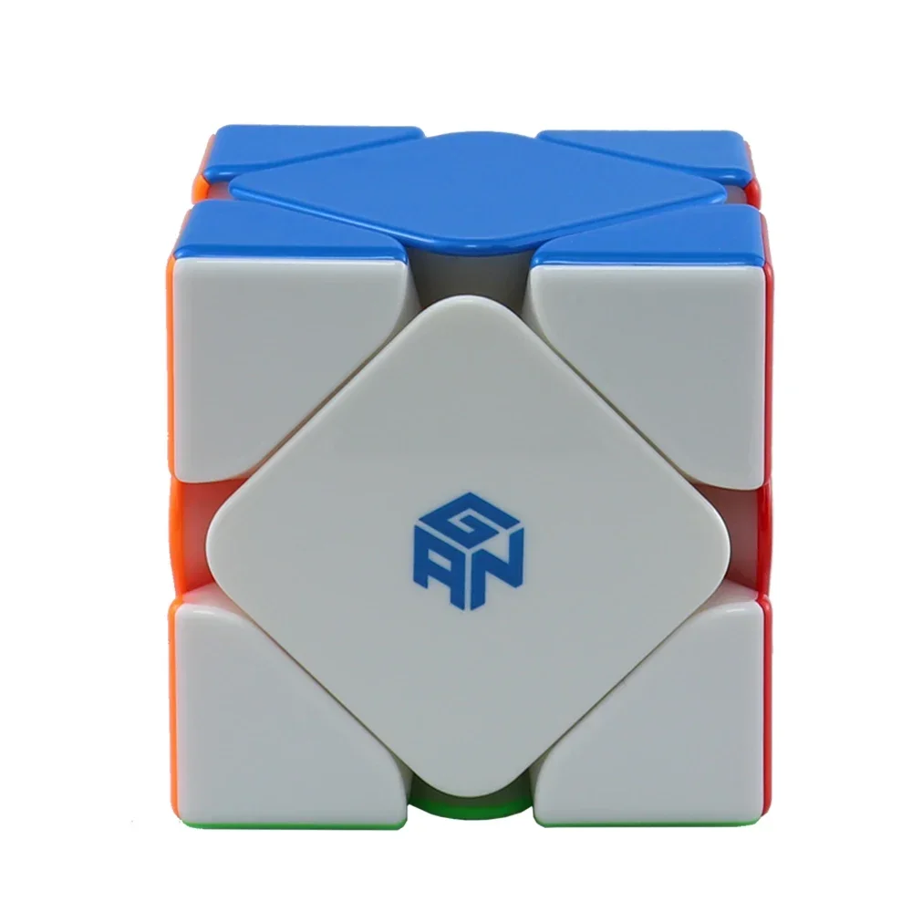 GAN mejorado Skewb UV M Cubo mágico magnético de velocidad sin pegatinas juguetes profesionales Fidget GAN Skewb M Cubo mágico rompecabezas regalo