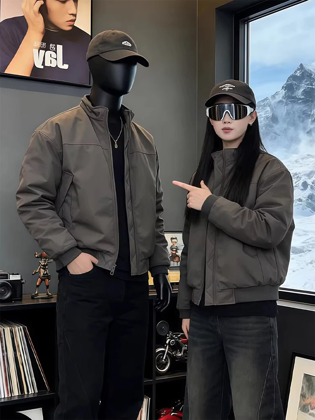 

Мужская демисезонная куртка-бомбер American Sle с воротником-стойкой, утепленная, водоотталкивающая, с защитой от пуха, верхняя одежда