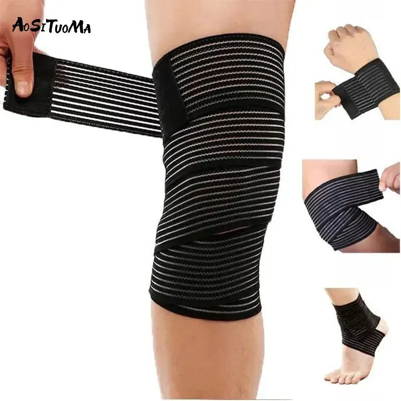 Sports Wrist Strap Men\'s AND WOMEN\'S Fitness Wrap Bandage Pressure Wrist Strap Adjustable