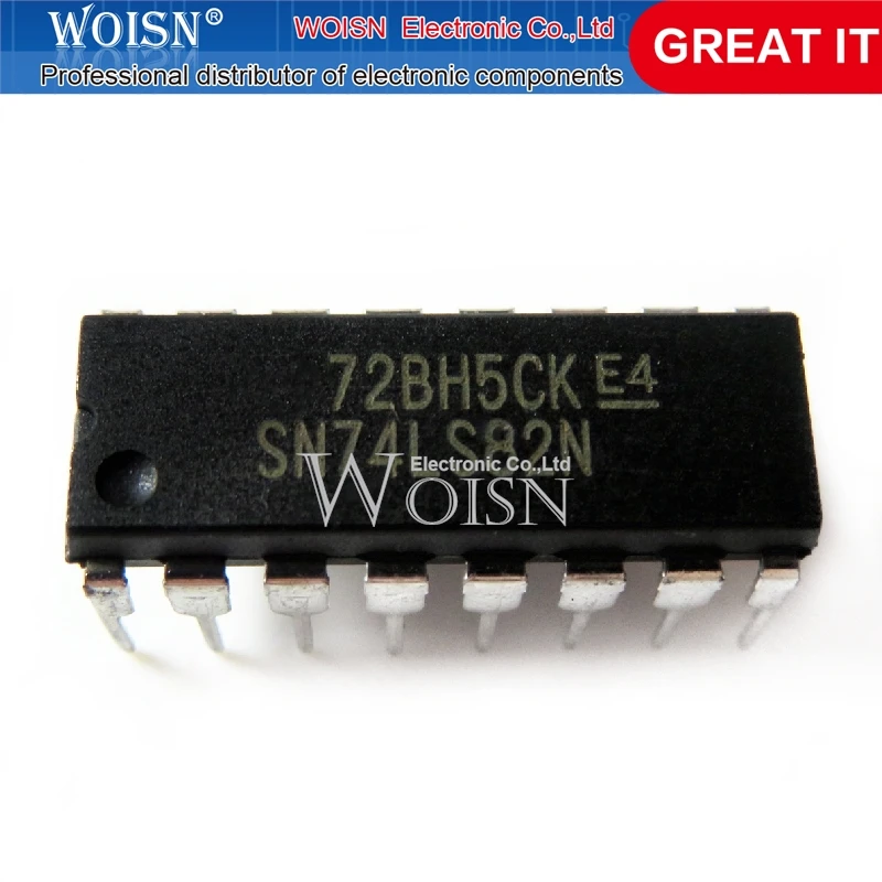 SN74LS82N 74LS82 MERGULHO-16, 10 PCes