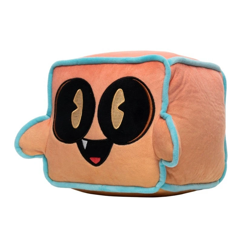 Geometry Dash Cube Plush Toys Stuffed Plushie Doll Small Pillow Square Game Cute Kids Fans Collection Birthday Gift
