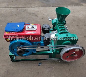 

Power-saving High-power Diesel-driven Screw Oil Press Machine For Peanuts Soybeans Cocoa Beans Cashews Almonds HJ-P68