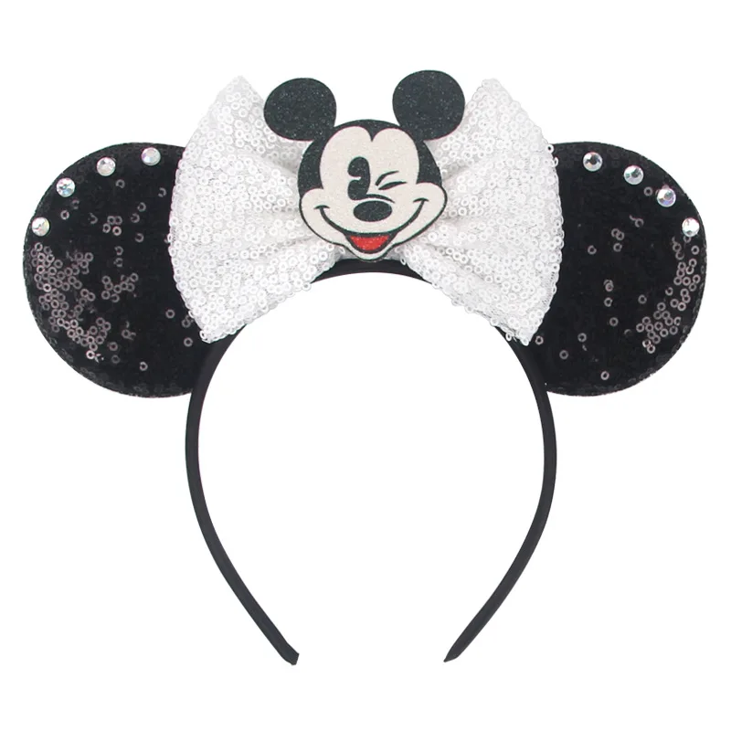 Disney Mickey Hair Accessories Women's Dress Up Hair Accessories Party Holiday Children's Mickey Hair Hoops