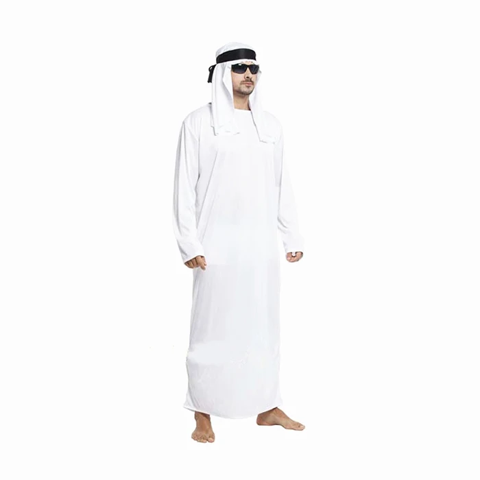 Costume de Prince arabe dubaï, Costume de spectacle d'halloween, mascarade pour hommes adultes, vêtements de Cosplay, tenue de scène du moyen-orient