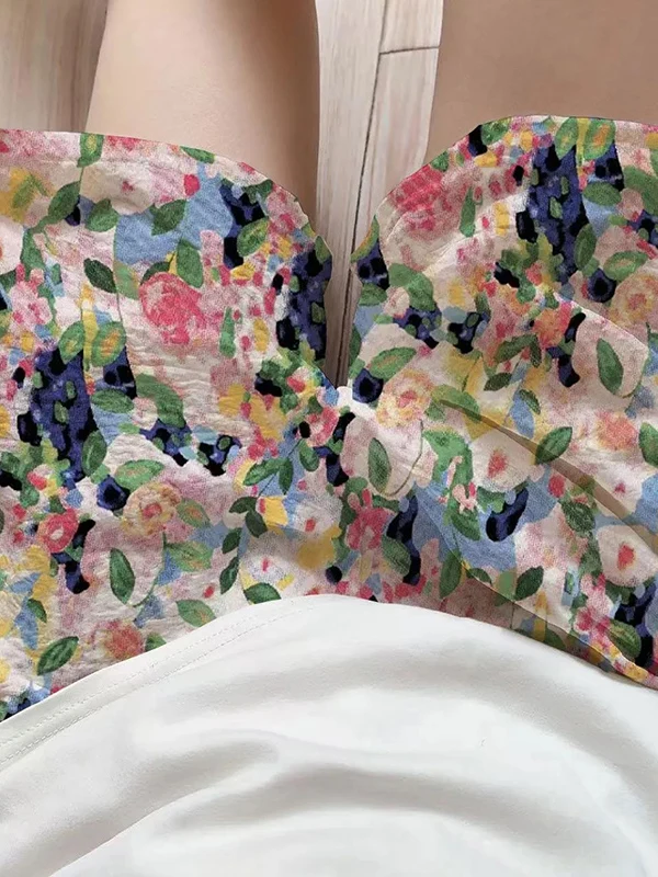 

Floral Casual Loose Women's Shorts Summer Outdoor Wear Comfortable Versatile Trendy Walking Pants plus Size Ladies