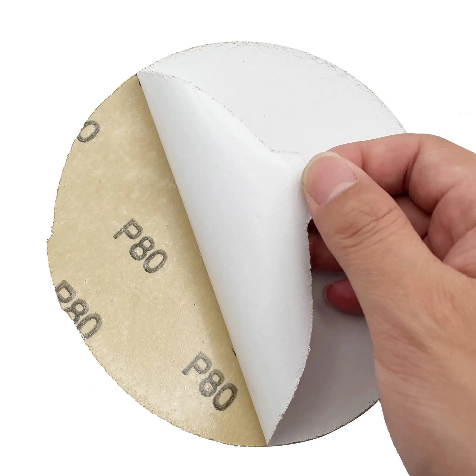 6 Inch Sanding Discs Assorted Grit Sticky Back Sandpaper Round Self Adhesive Sand Paper for Woodworking Metal Painting