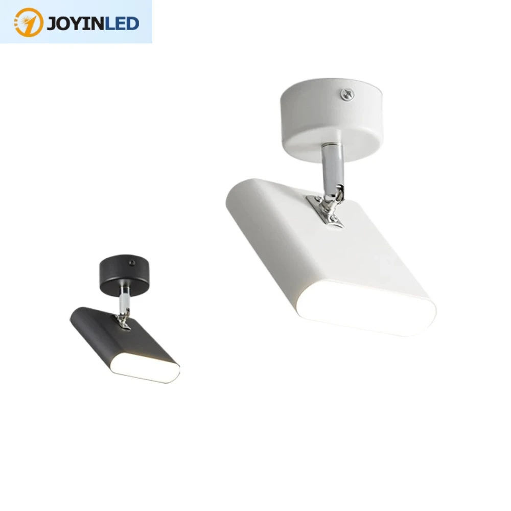 

LED Spotlight Downlight 10w Surface Mounted Ceiling Light Spotlight Can Be Rotated Clothing Store Showroom AC220V
