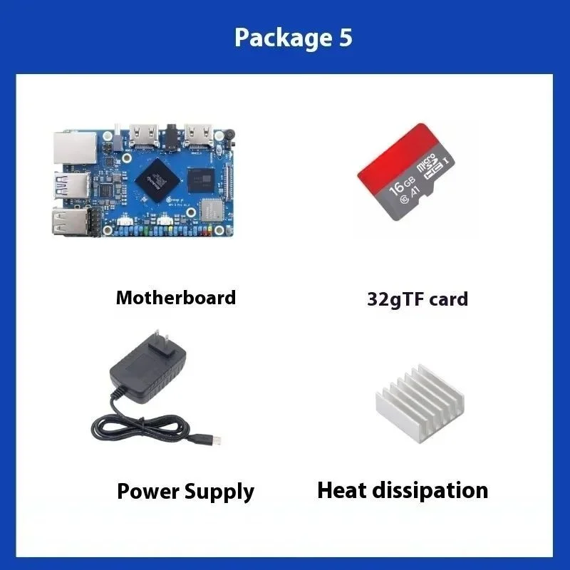 Orange Pi 5 Pro 4 8 16GB RAM Einplatinen-Computer RK3588S LPDDR5 WLAN 5.0-BT5 Entwicklungsboard M2.0 SSD-Unterstützung Orange Pi 5Pro