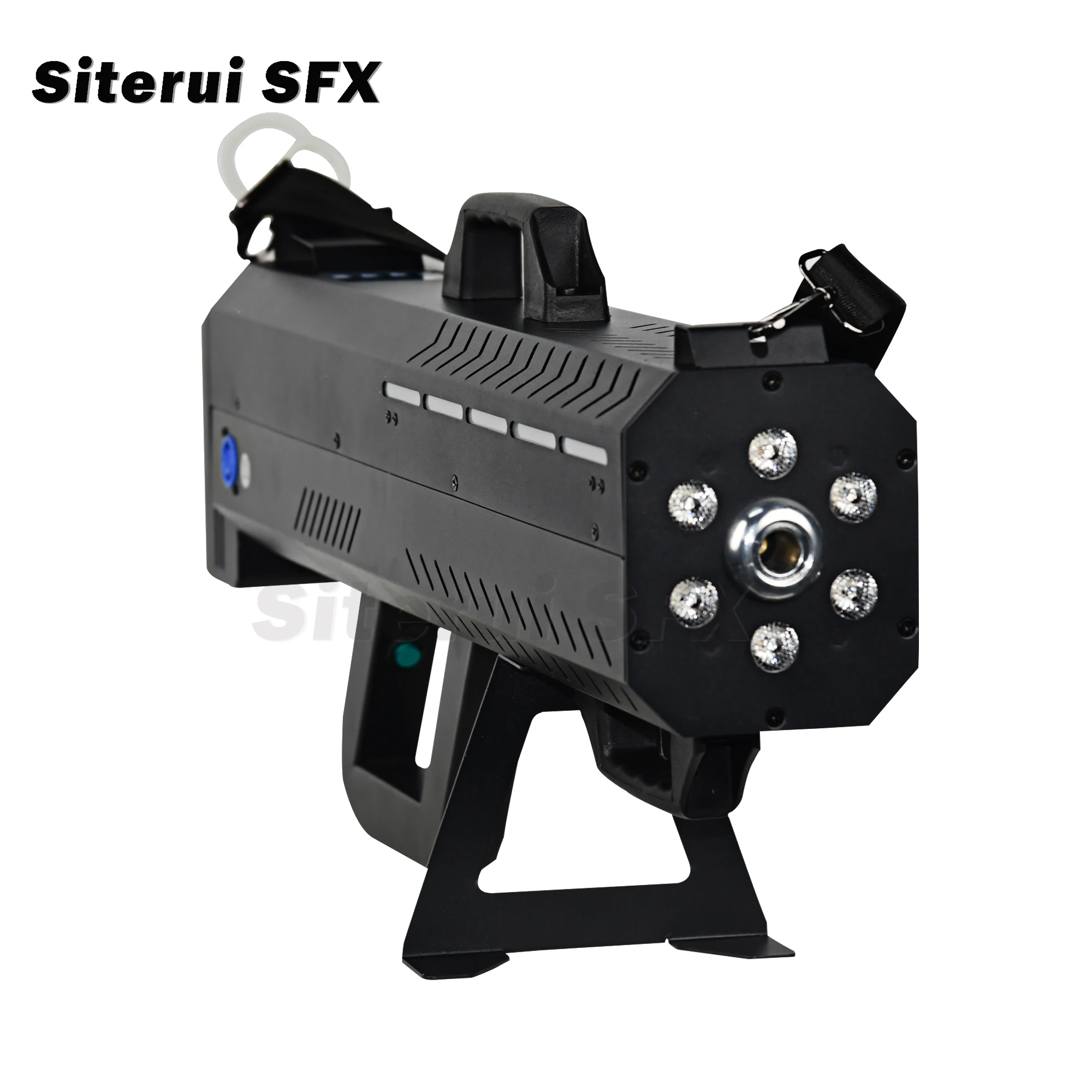 SITERUI Portable 1500-Watt Electric Smoke Machine Smoke Gun with Light and Party-Style for  DJ, Concert Hall, Stage Scene