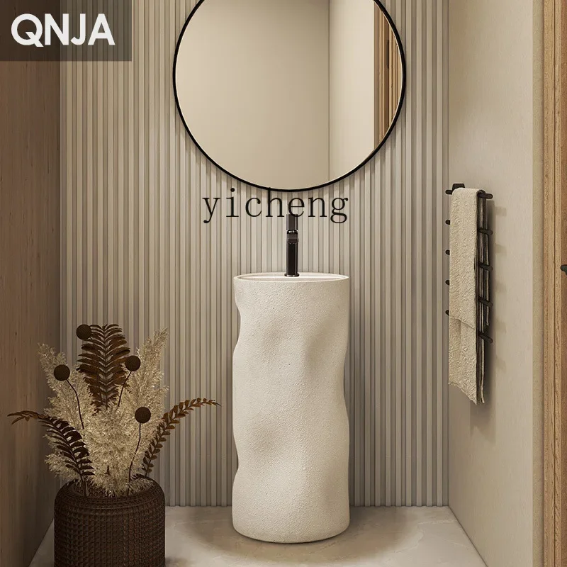 

FY Floor-Standing Integrated Artistic Wash Basin