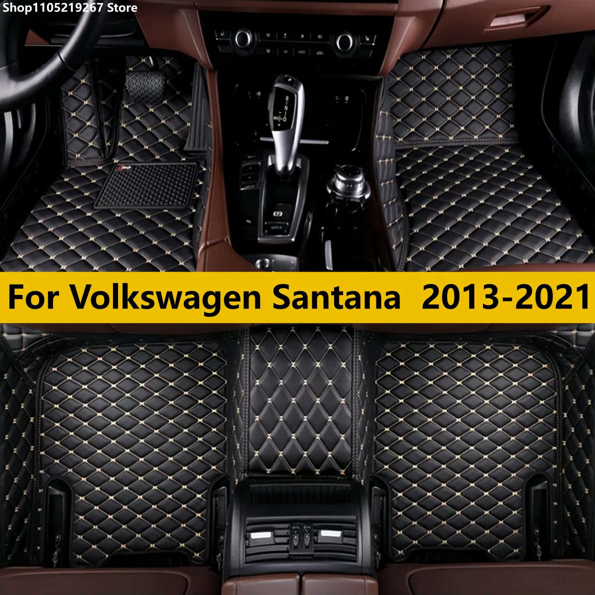 

Car Floor Mats For Volkswagen VW Santana 2021 2020 2019 2018 2017 2016 2015 2014 2013 auto accessories Car Carpet