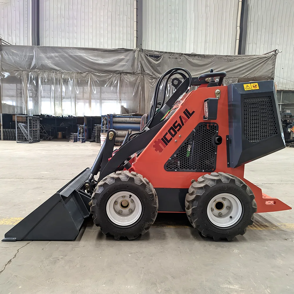 

Customized heavy-duty diesel powered tracked skid steer loader with high horsepower and multifunctional design machine