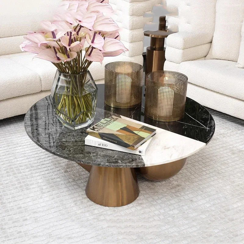 

Center Simple Coffee Table Design Middle Round Lounge Coffee Table Dressing Interior Mesa Centro Salon Furniture Living Room