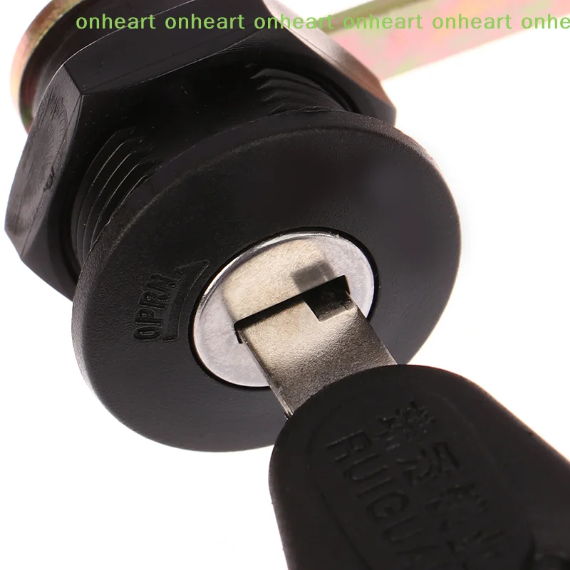 [C]Motorcycle Rear Locks 1Set (1 Lock+2 Keys+4 Metal hook) Electric Car Scooter Tail Box Lock Trunk Lock Accessories