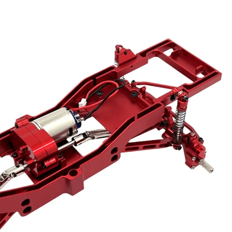 B05C-RC Car Upgrade Frame With 370 Motor Gearbox Kit For MN300 For 1/12 Scale Model Accessories