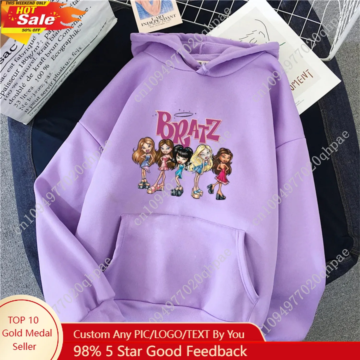 براتز رسالة مطبوعة حجم كبير امرأة مقنعين البلوز المرأة هوديي الهيب هوب طويلة الأكمام الشارع الشهير للجنسين الذكور الملابس قمم