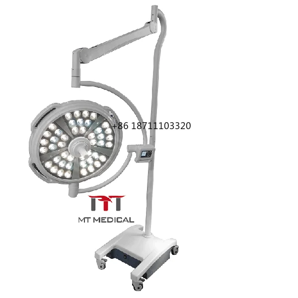 

MT CE Certificate Professional Medical Devices Mobile Floor Stand Surgical Lights LED Operating Lamp Examination Lamp