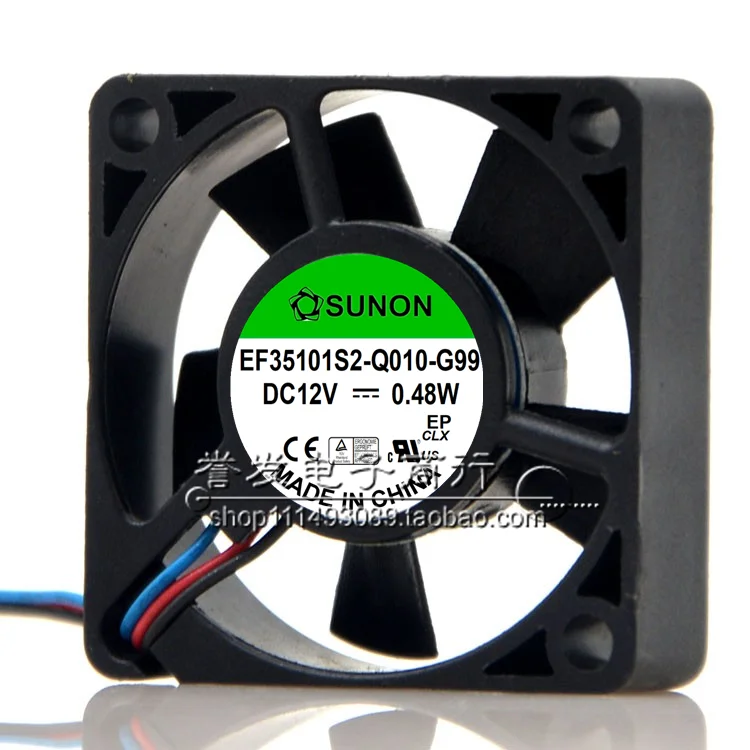 NEW ORIGINAL EF35101S2-Q010-G99 12V 0.48W 3510 35x35x10mm COOLING FAN RADIATOR