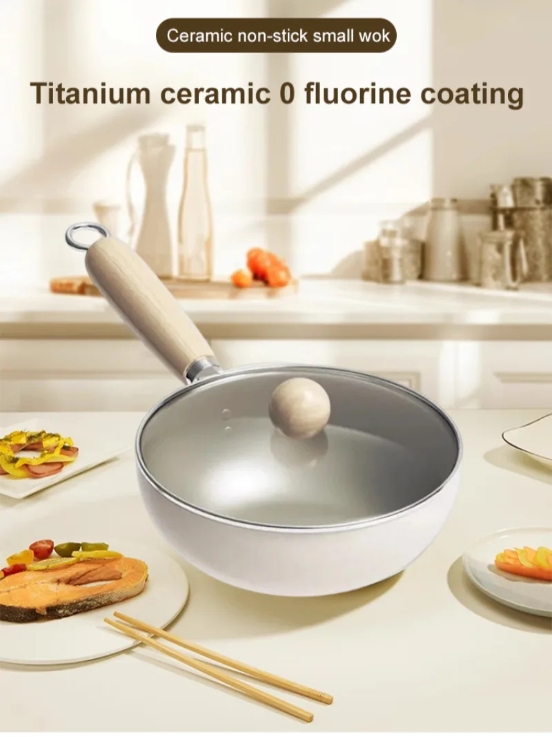 

Household nonstick frying pan auxiliary pan uncoated omelette frying pan pan pan for bubble noodles pan pan nonstick frying pan