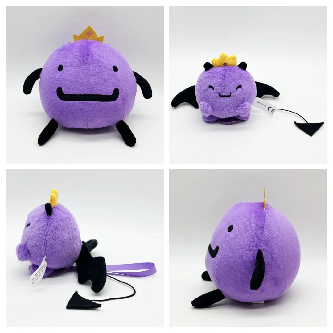 20CM Neujahrsgeschenke Wemmbu Plüsch Niedliche Lila Puppe Anime-Zubehör Weiche Sammlerpuppe Raumdekoration Kindergeschenke Plüschpuppe