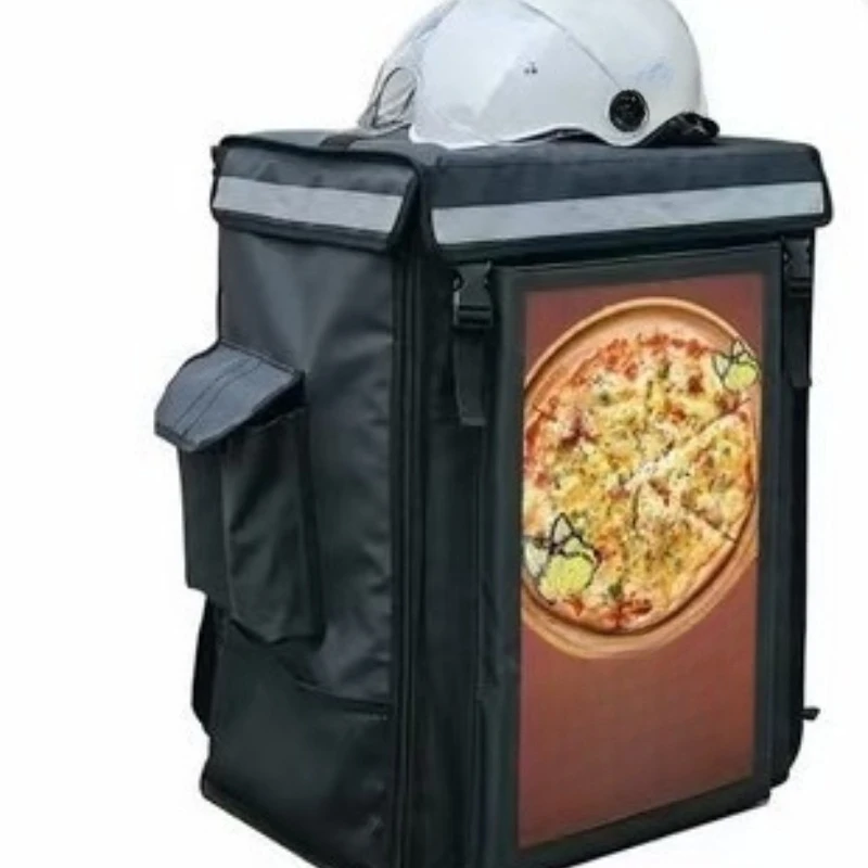 Display insulation food takeaway box LED display advertising box 26 and 39 cm 64X96 highlight