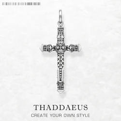 Pendant Extraordinary Talisman Cross New Jewelry 925 Sterling Silver Handcrafted Accessories Vintage Gift For Men Women