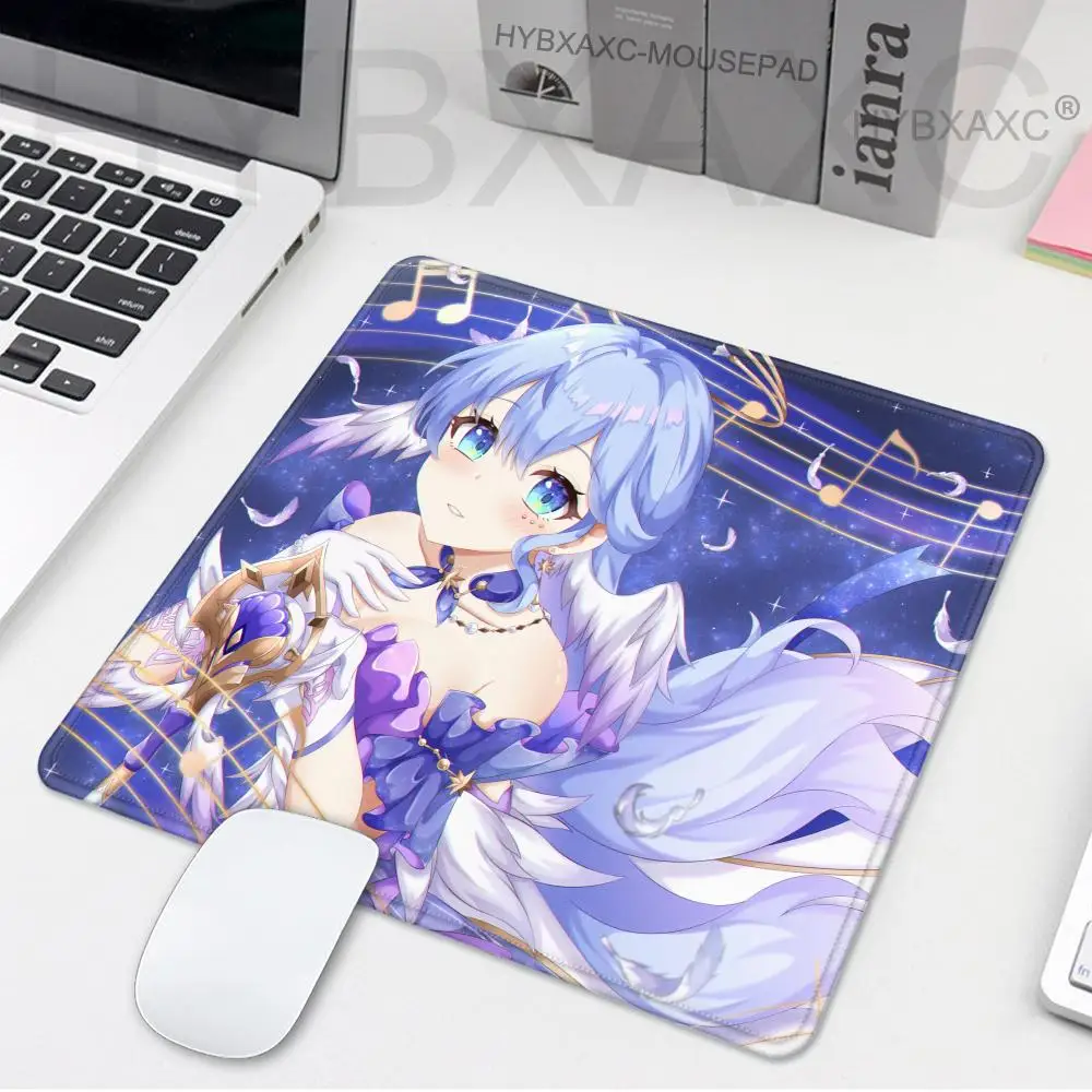 

Robin Honkai Star Rail Mousepad Small LockEdge Mouse Pad For Gamers Computer Desk Pad Rectangular Anti-slip Rubber